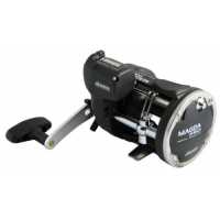 Close up of a deep sea fishing reel xActionplusx Y