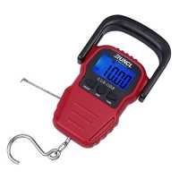 Big Handle Digital Fishing Weighing Scales , 100 Cm Tape Measurement Small  Hanging Scale