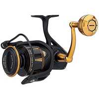PENN Pursuit III Inshore Spinning Fishing Reel, Size 4000,  Corrosion-Resistant Graphite Body and Line Capacity Rings, Machined  Aluminum Superline Spool, HT-100 Drag System