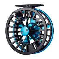 Cheap Fly Fishing Reel Aluminum Spool Ultra-lightweight left right  reterieval switch 360° Rotating Handle