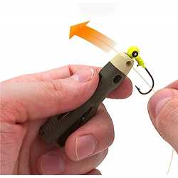 TYEPRO Fly and Ice Fishing Knot Tying Tool - Easily Tie Knots  for Fly Fishing and Ice Fishing Hooks, Jigs and Flies, Grip Eyelet, Thread  Line, Tie Knot, and Clip