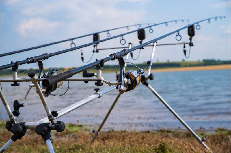 KastKing Rack 'em Up Fishing Rod Holder Portable Aluminum Fishing
